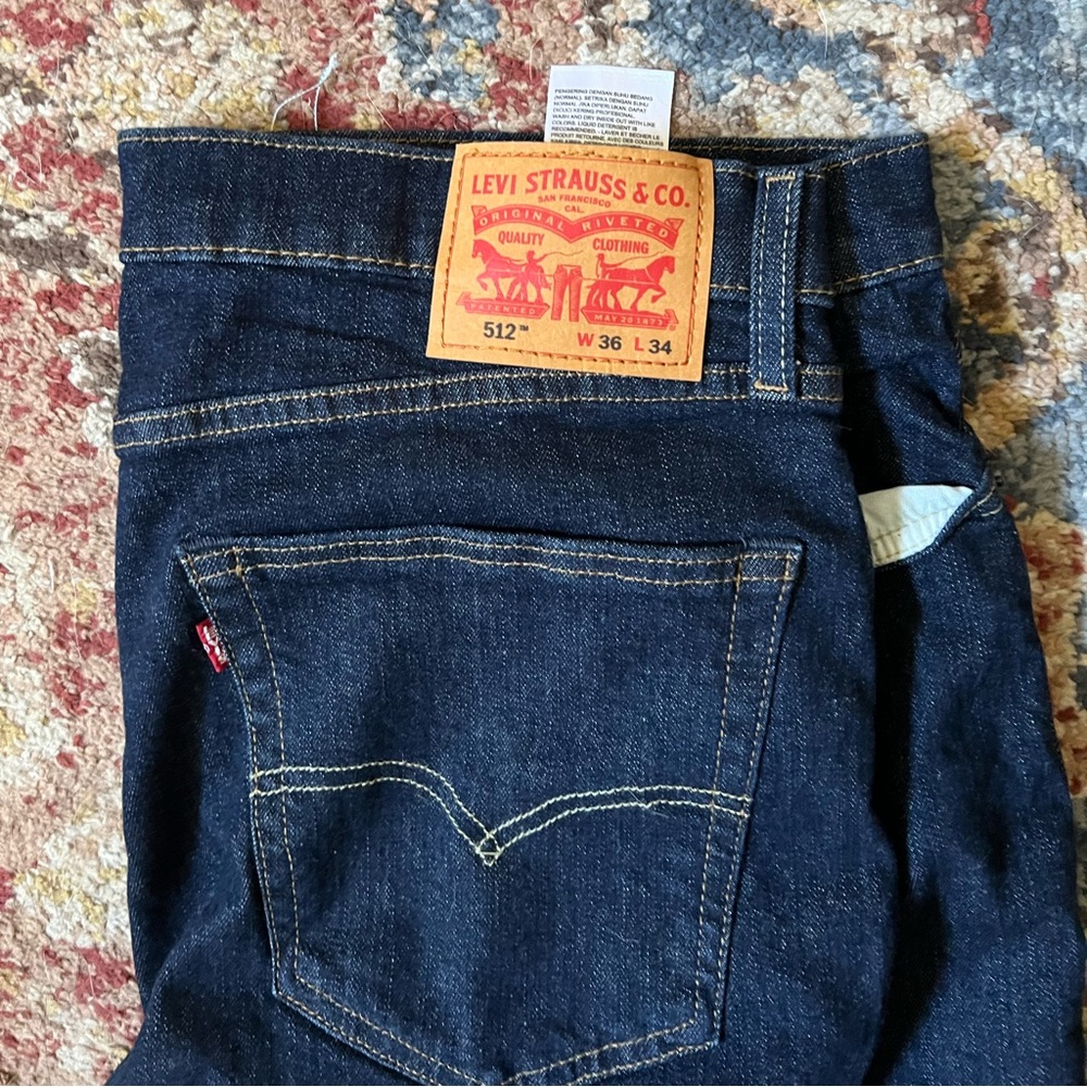 Levi 512 Slim Taper Jeans
